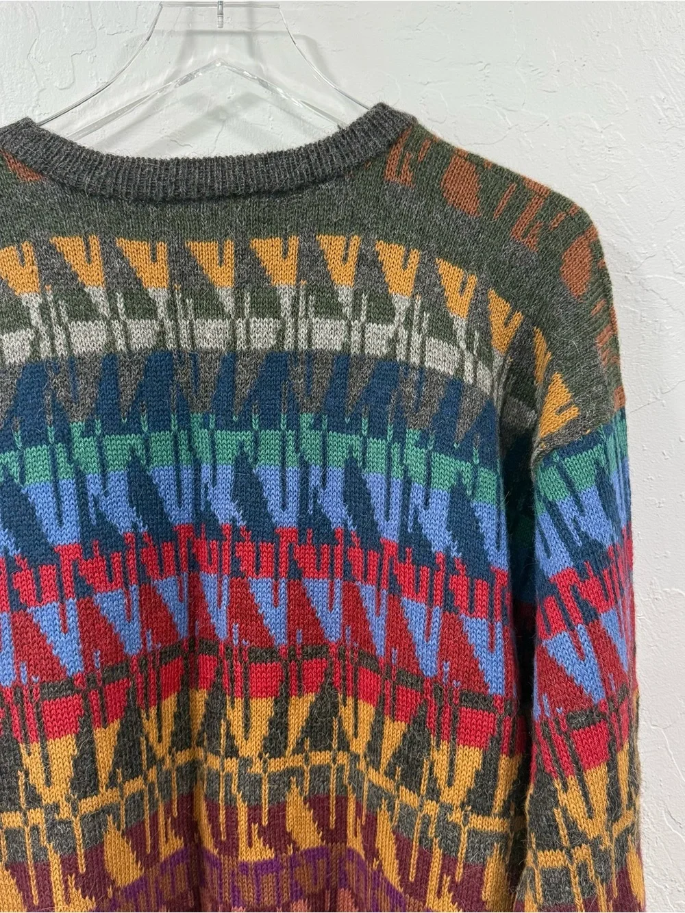 The Peruvian Connection Vintage 100% Alpaca Crewneck Sweater Size L